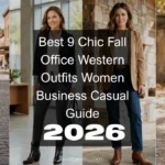 Best 9 Chic Fall Office Western Outfits Women: 2026 Business Casual Guide