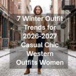 7 Winter Outfit Trends for 2026-2027: Casual Chic Western Outfits Women