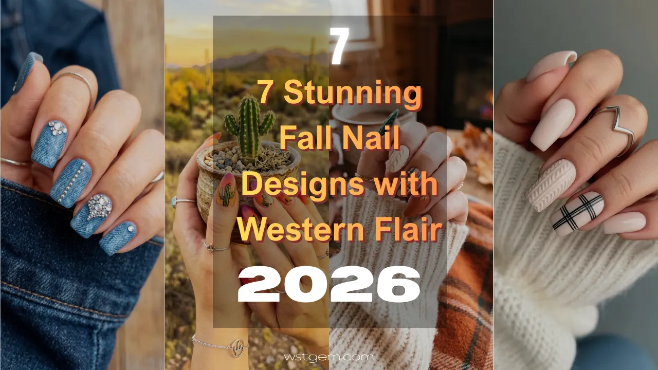 7 Stunning Fall Nail Designs with Western Flair - November 2026’s Trendiest Manicures
