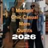 Modern Chic Casual Mom Outfits
